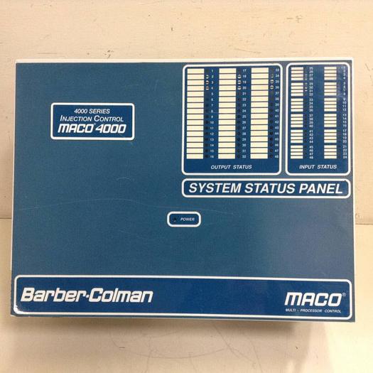 Used BARBER COLMAN Control Card Rack 40BA-201BC-C0A-A-00 #81078
