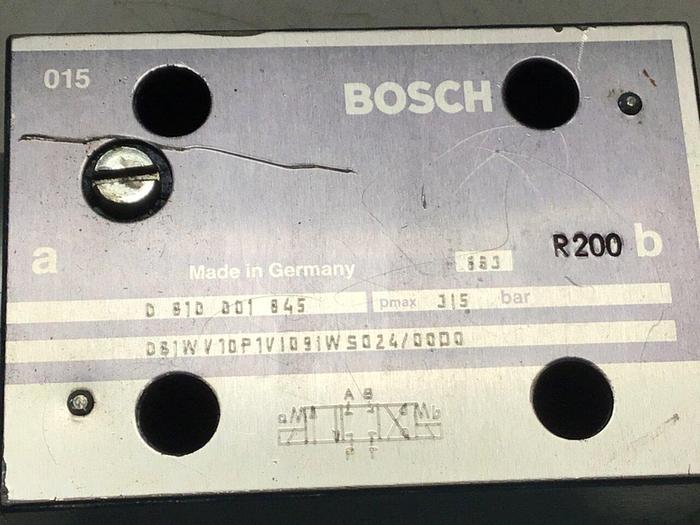 Used BOSCH Valve 0 810 001 845 Used