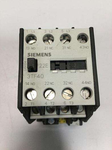 Used SIEMENS Contactor 3TF40 3TD4002-2A #103475