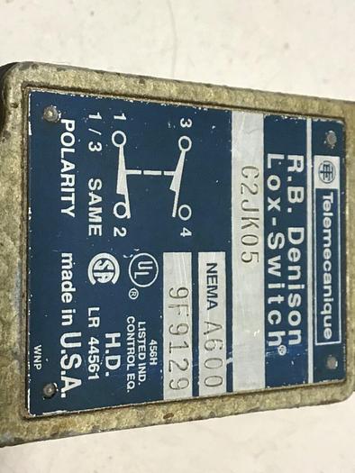 Used TELEMECANIQUE Lox-Switch C2JK05 #121841