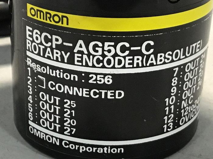 Used OMRON Rotary Encoder E6CPAG5CC #120002