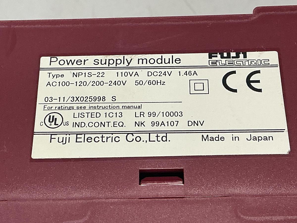 Used FUJI ELECTRIC NP1S-22