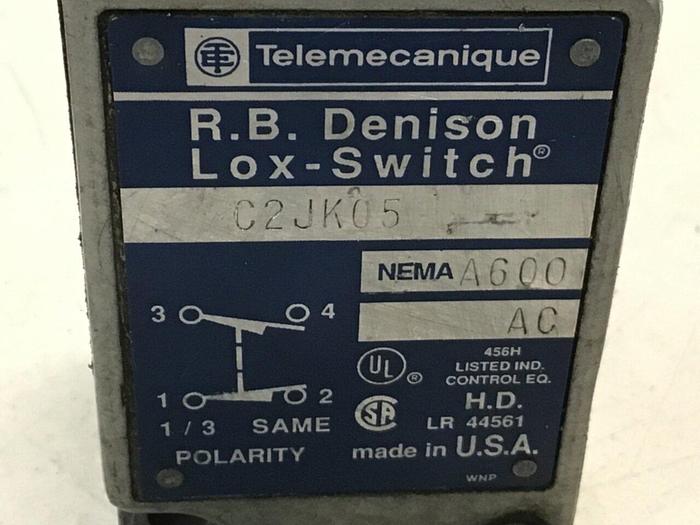 Used TELEMECANIQUE Lox-Switch C2JK05 #121820