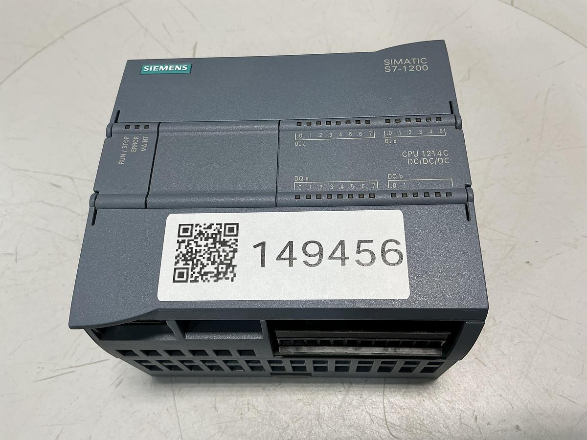 Used SIEMENS CPU 1214C DC/DC/DC