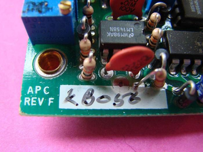 BRAN & LUEBBE Actuator Board APC #10853