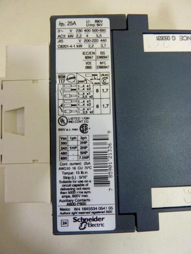 Used TELEMECANIQUE Contactor LAD4TBDL #66771