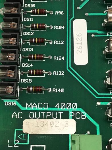 Used BARBER COLMAN AC Output Circuit Board A-13402-3 Used