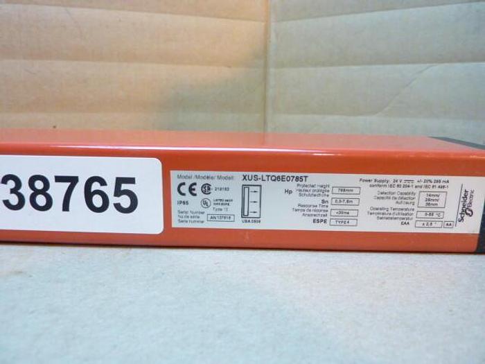 Used TELEMECANIQUE Light Curtain Transmitter XUS-LTQ6E0785T #38765