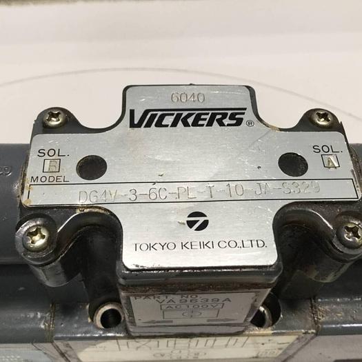 Used VICKERS Valve DG4V36CPLT10JAS329 #99404