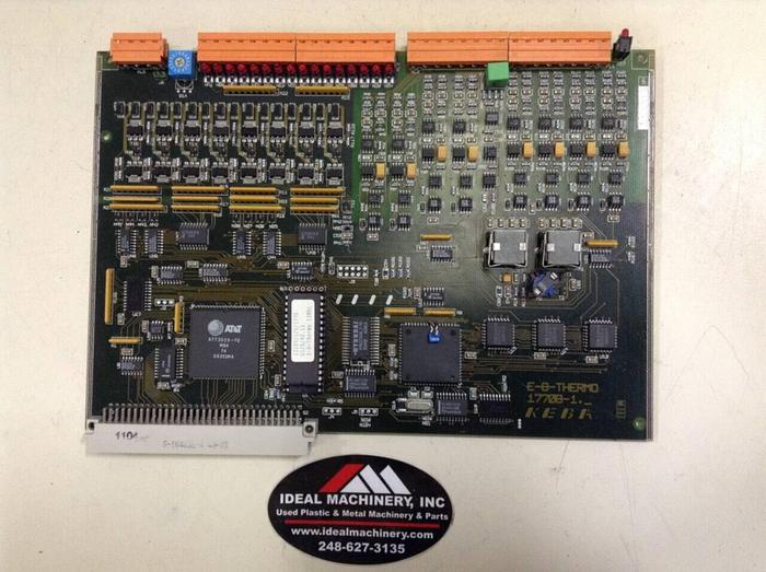 Used KEBA / Engel Circuit Board E-8-THERMO 1770B-1 USED