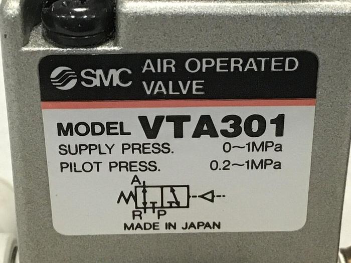 Used SMC Air Operated Valve VTA301 #114526
