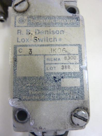 Used TELEMECANIQUE Limit Switch C3JK06 #51762