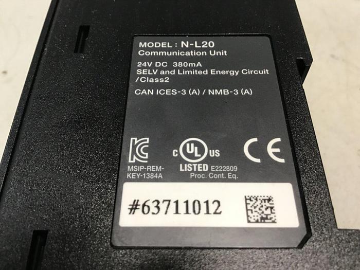 Used KEYENCE CORP Communication Module N-L20 #133905