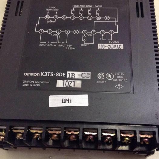 Used OMRON Signal Processor K3TS-SDE1B-C2 Used