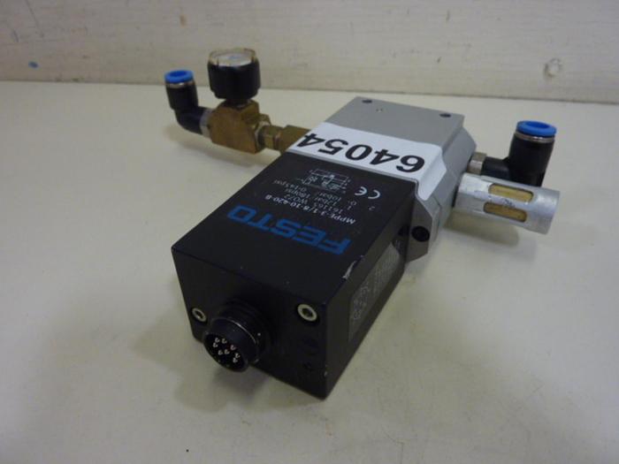 Used FESTO Proportional Pressure Regulator MPPE-3-1/8-10-420-B #64054