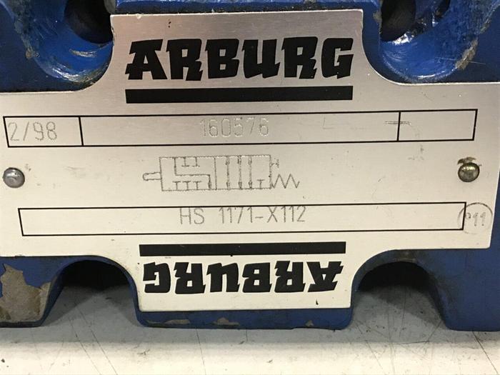 Used ARBURG Valve HS-1171-X112 Used