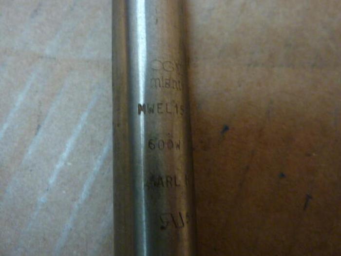 Used OGDEN Cartridge Heater MWEL15A0102 #26349