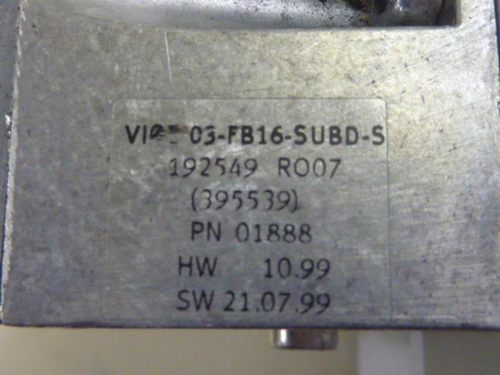 Used FESTO Control Block / Valve Terminal IFB13-03 #61269