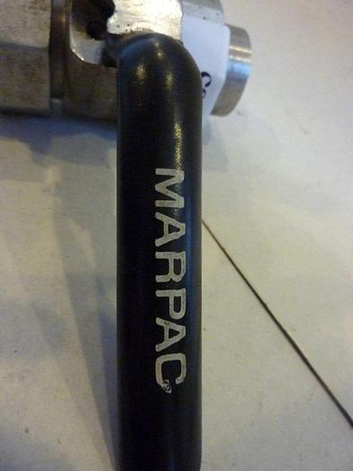 Used MARPAC Ball Valve CF8M 316 RTFE 2500 115 F #5283