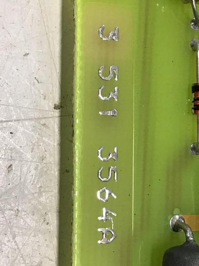 Used CINCINNATI MILACRON Input Card 3-531-3564A #47362