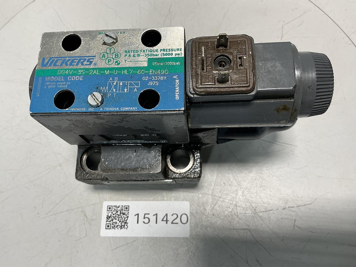 Used VICKERS DG4V-3S-2AL-M-U-HL7-60-EN490