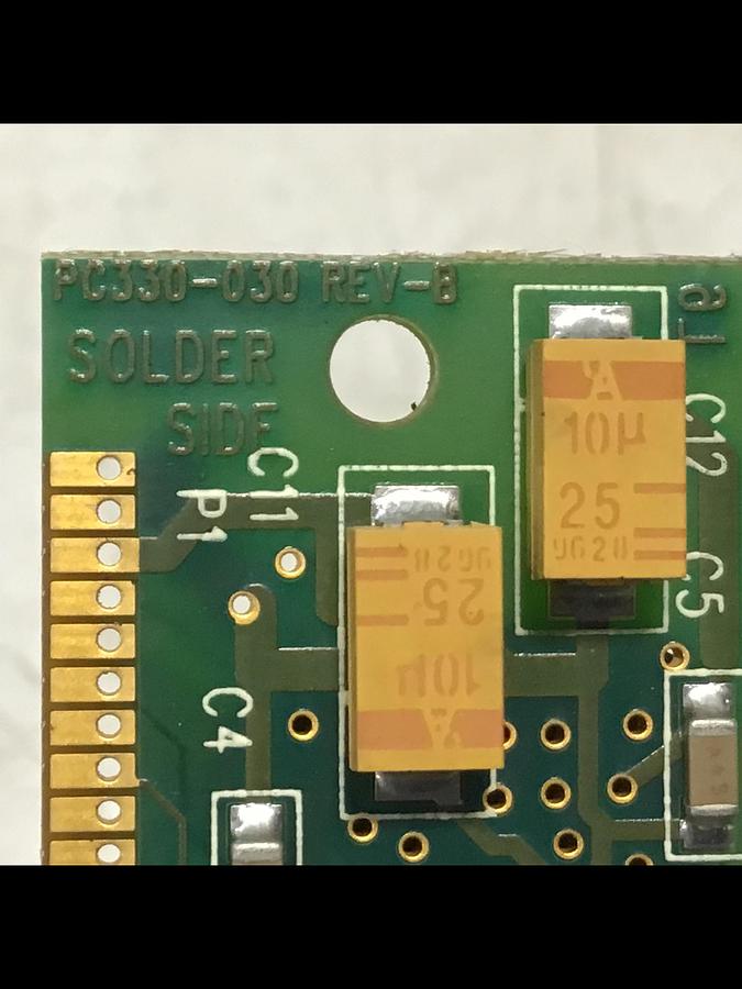 Used VAN DORN Temperature Circuit Board PC330-021 330-021 #143070