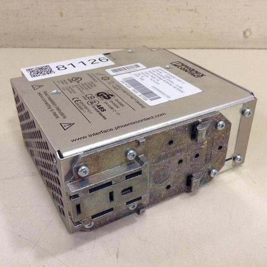 Used PHOENIX CONTACT Power Supply QUINT-PS-100-240AC/24DC/5 Used