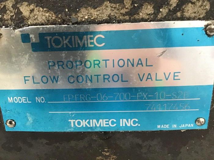 Used TOKIMEC Valve EPFRG-06-700-EX-10-S2D Used