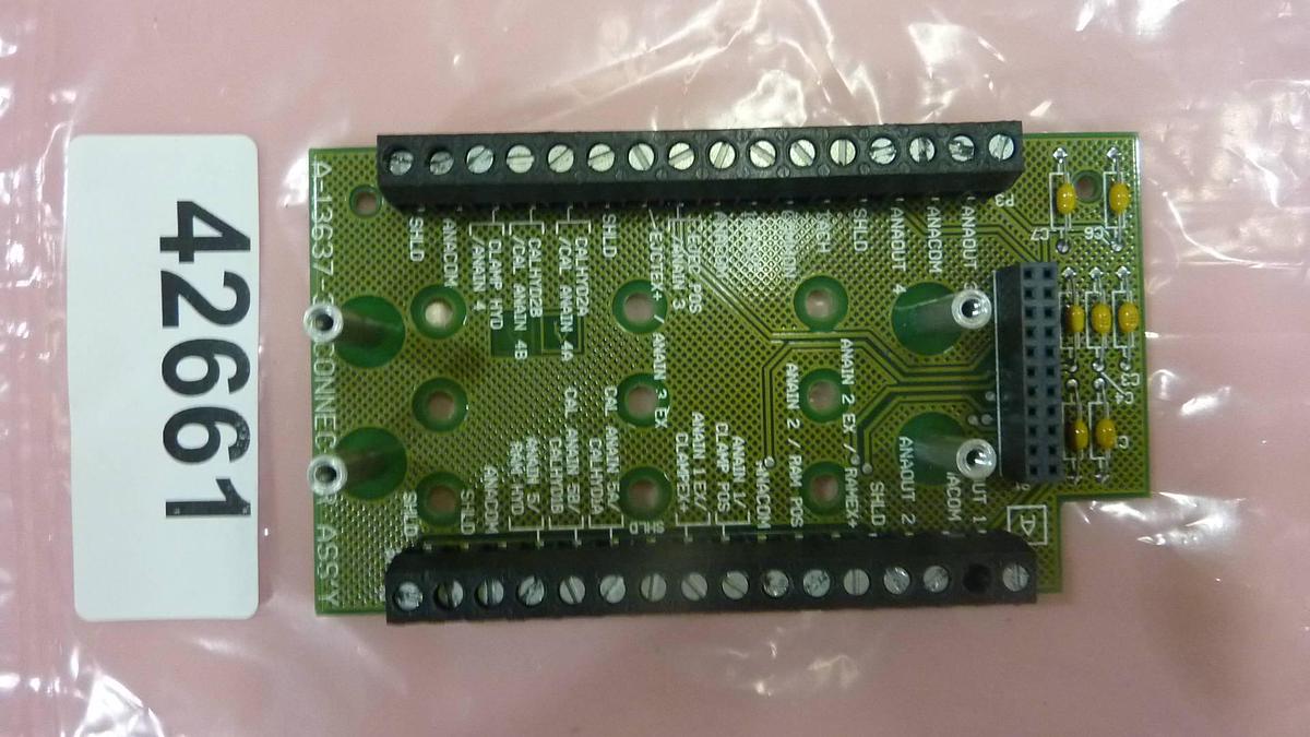 Used BARBER COLMAN Connector Assembly PC Board A-13637-3 Used
