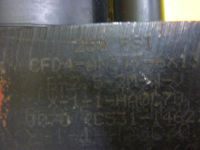 Used EATON-VICKERS Double Action Cylinder CFD4-AN5TT-6X13 #56817