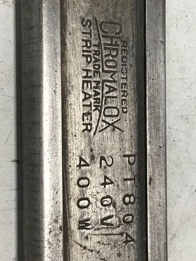 Used CHROMALOX 400 Watt Strip Heater PT 804 #125835