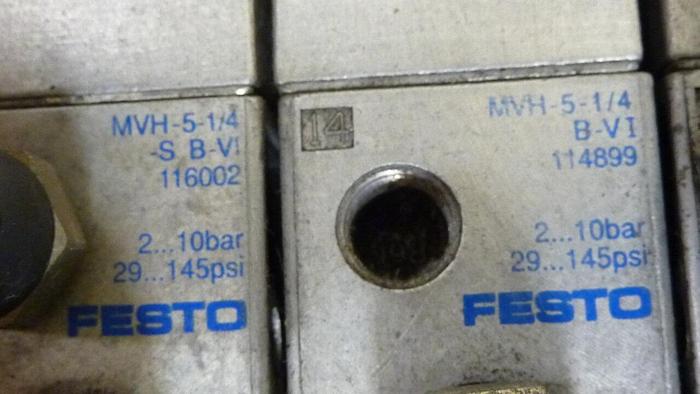 Used FESTO Control Block / Valve Terminal IFB8-02 #52728