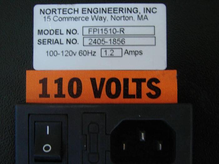 Used NORTECH ENGINEERING Monitor FPI1510-R #10915