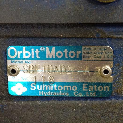Used SUMITOMO EATON Die Height Adjust Motor SBE10AD2L-A #83511
