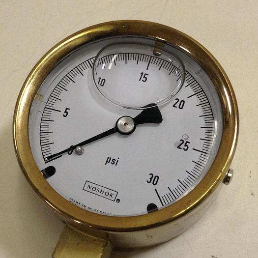 Used NOSHOK Pressure Gauge GAUGE836 #83836