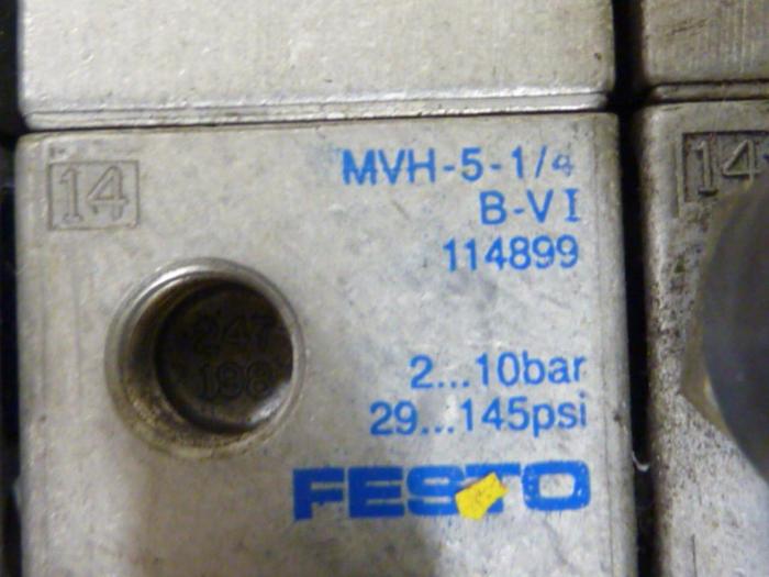 Used FESTO Control Block / Valve Terminal IFB8-02 #52824