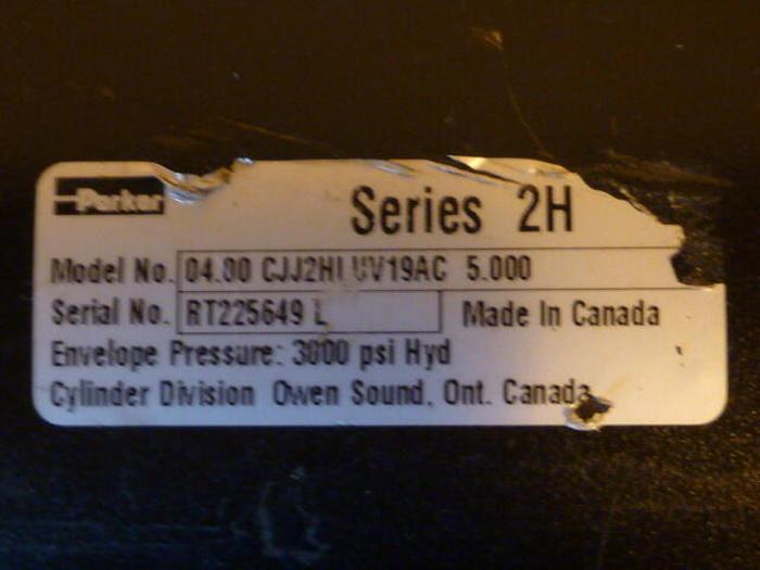 Used PARKER Cylinder 03.25 CJJ2HLUV19AC 6.500 #32356