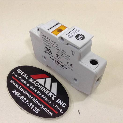 Used ALLEN BRADLEY Fuse Holder 1492-FB1M30-L SER A #74205