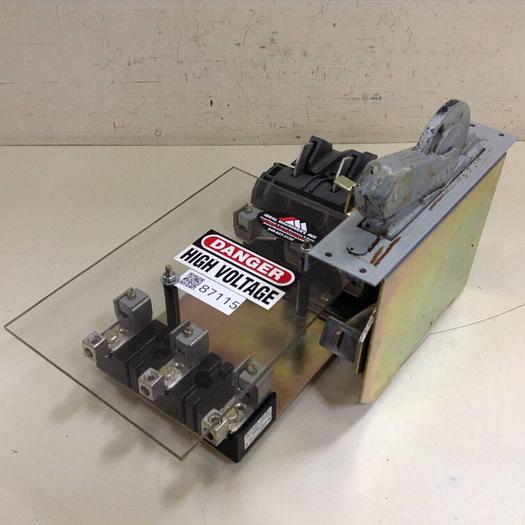 Used ALLEN BRADLEY Disconnect Switch 1494F-C611 SER A #87115