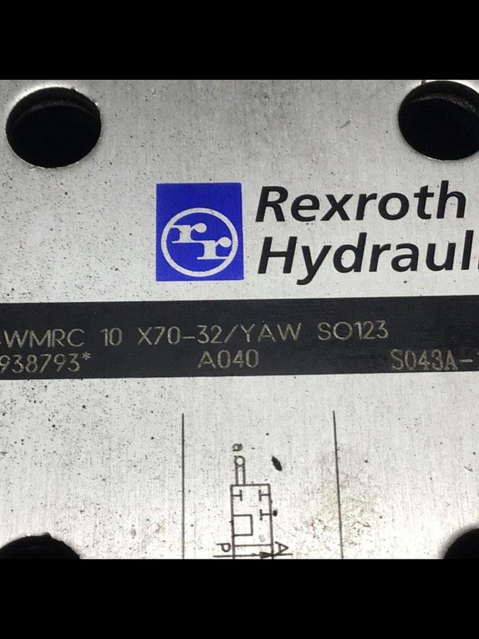 Used REXROTH Valve 54WMRC10X7032YAWSO123 #137999