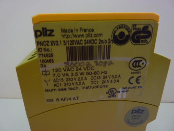 Used PILZ Safety Relay PNOZ XV2.1 #45522