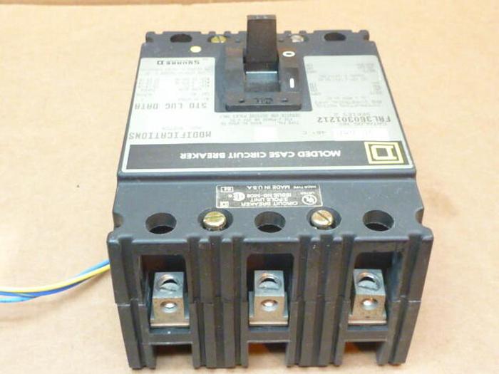 Used SQUARE D 30 Amp Circuit Breaker FAL360301212 USED