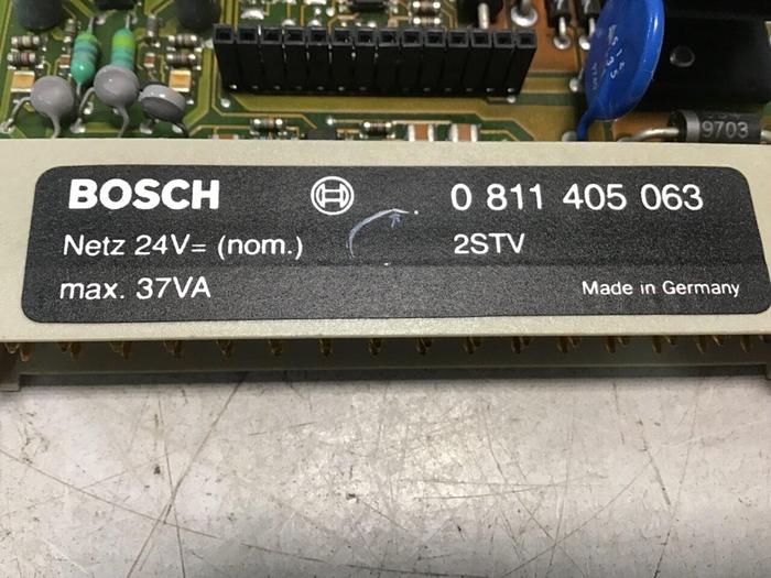 Used BOSCH Driver Card Circuit Board 0 811 405 063 Used