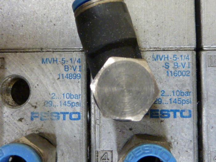 Used FESTO Control Block / Valve Terminal IFB8-02 #52819