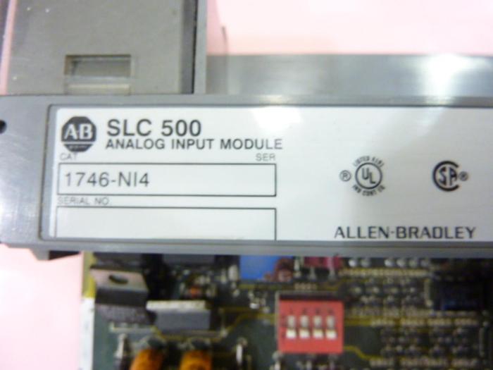 Used ALLEN BRADLEY Analog Input Module 1746-NI4 #43531
