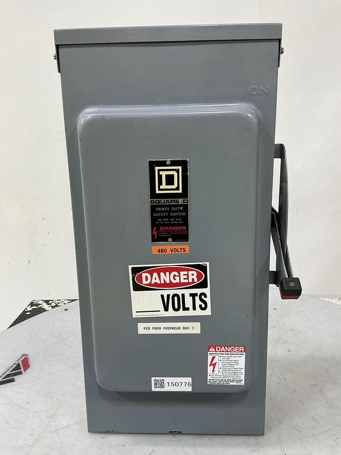 Used SQUARE D H-364-RB