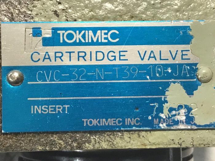 Used VICKERS Cartridge Valve CVC32NT3910JA #142446