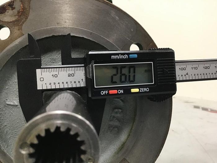 Used HITACHI 3 Phase Induction Motor VTFO-K 4P USED