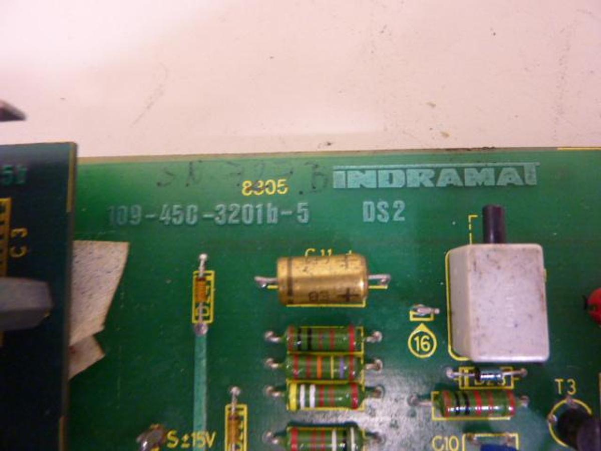 Used INDRAMAT Circuit Board 109-450-3201B-5 #60158