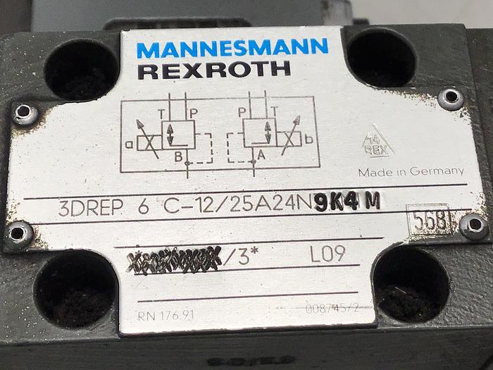 Used REXROTH 4WRZ16W115050/6A24N9EK4/D3MR-453 Valve Used #140304